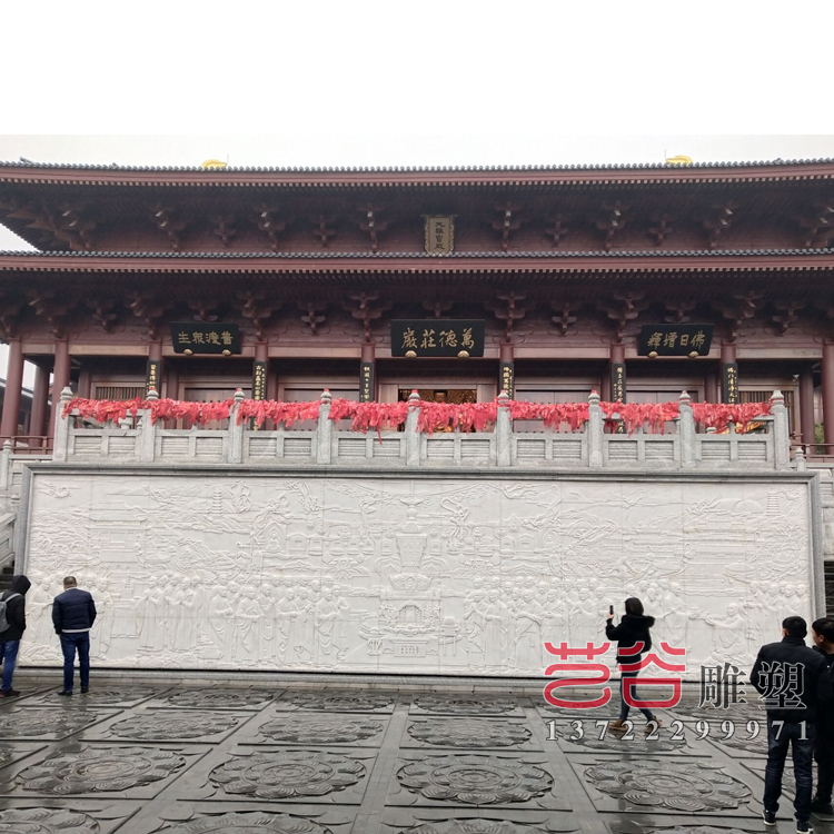 佛教寺院文化石材浮雕